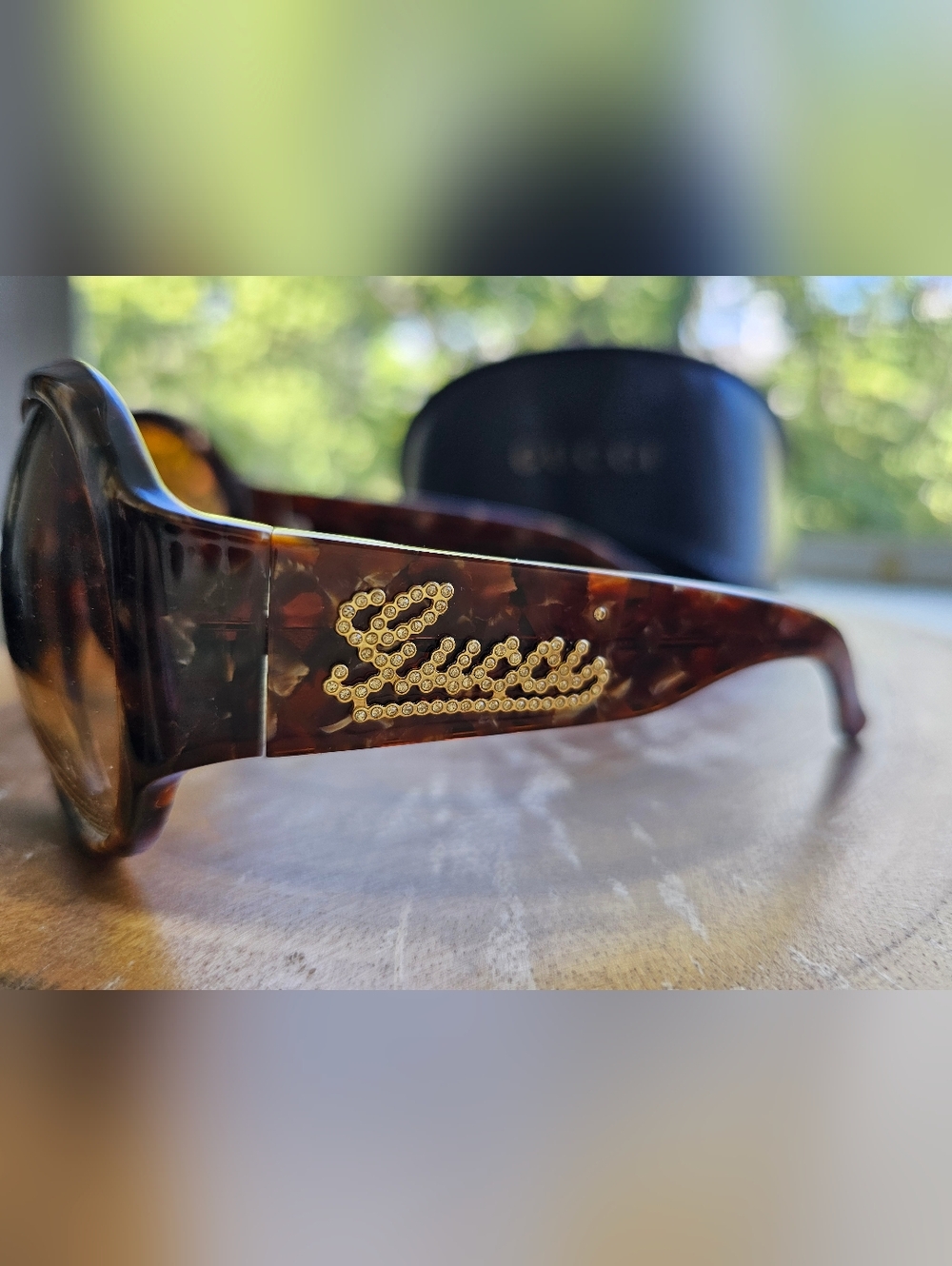 Oversized "Bug-Eyed" Gucci GG 2927/S Tortoise Brown
